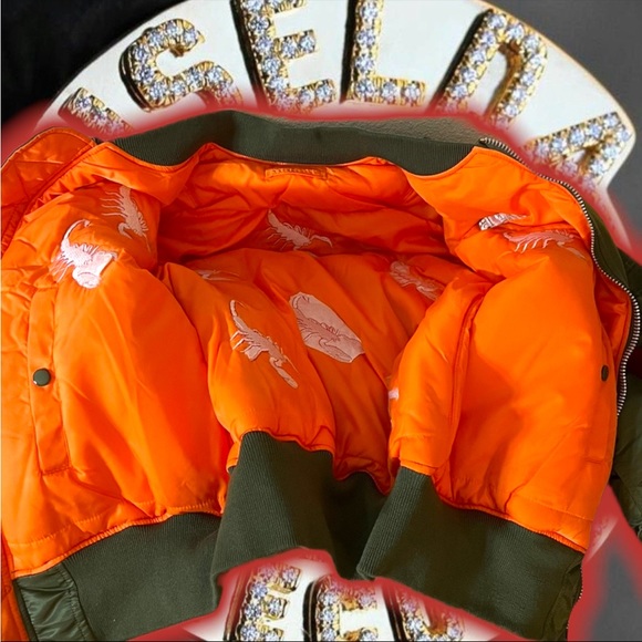 🆕 GxFR ReBiRtH ♻️ aLMiGHty Alpha MA-1 Flight ✈️ JaCKet 🧥 BY faSHioN ReBeLs 🦂 - Picture 3 of 3